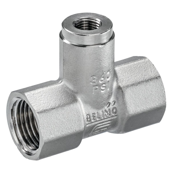 T-Stuk DN 25 M10x1 voor externe temperatuursensor voor directe onderdompeling