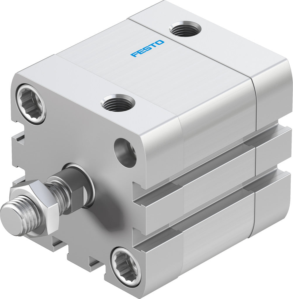 Festo Compacte Cilinder 40mm Boring 15mm Slag ISO 21287 Dubbelwerkend - 536291