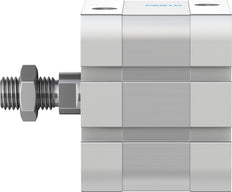 Festo Compacte Cilinder 50mm Boring 10mm Slag ISO 21287 Dubbelwerkend - 572691