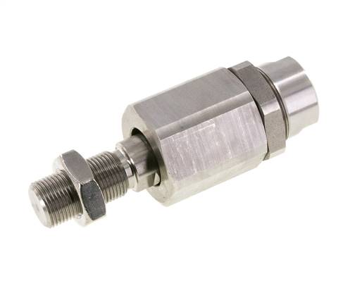 Zwevende koppeling M20 x 1,5 voor cilinder RVS 304 (1.4301)
