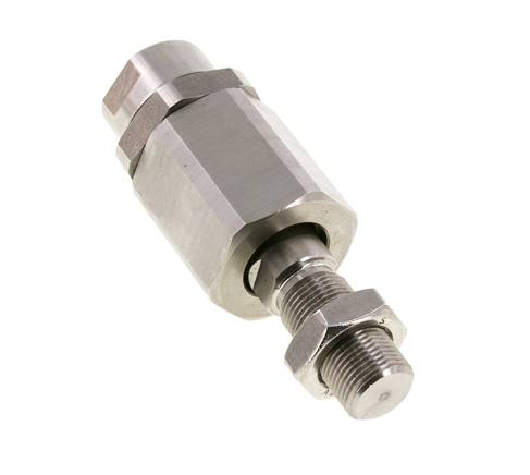 Zwevende koppeling M20 x 1,5 voor cilinder RVS 304 (1.4301)