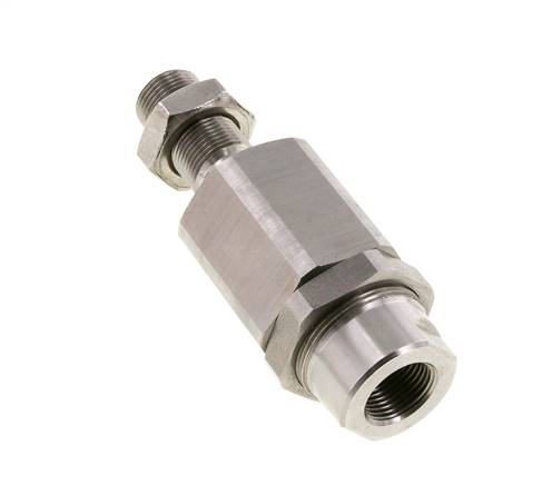 Zwevende koppeling M20 x 1,5 voor cilinder RVS 304 (1.4301)