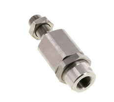 Zwevende koppeling M20 x 1,5 voor cilinder RVS 304 (1.4301)