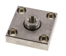 Flexokoppeling met montageplaat voor 50 mm 63 mm ISO 15552 ISO 21287 cilinder