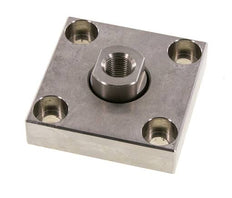 Flexokoppeling met montageplaat voor 50 mm 63 mm ISO 15552 ISO 21287 cilinder