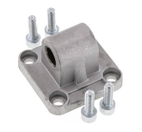 Gaffel Mannelijk 40 mm ISO 15552 ISO 21287 Aluminium