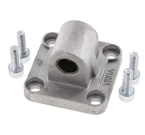 Gaffel Mannelijk 40 mm ISO 15552 ISO 21287 Aluminium