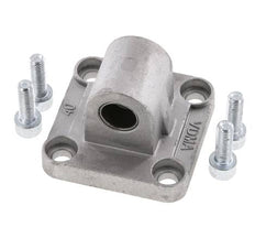 Gaffel Mannelijk 40 mm ISO 15552 ISO 21287 Aluminium