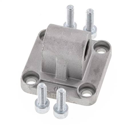 Gaffel Mannelijk 40 mm ISO 15552 ISO 21287 Aluminium