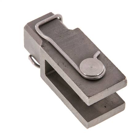 Gaffelpen M16 x 1,5 RVS 1.4571