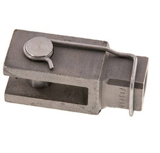 Gaffelpen M16 x 1,5 RVS 1.4571