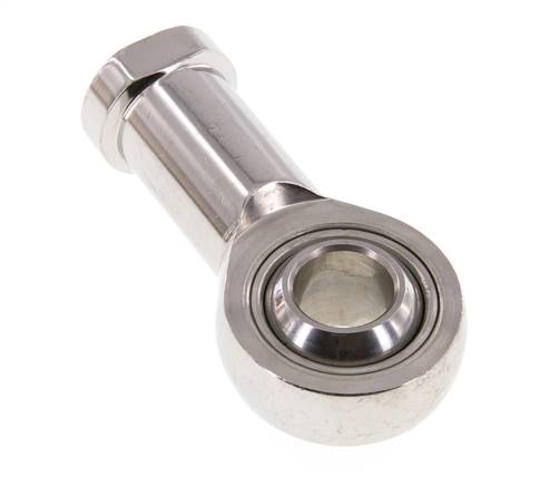 Bolvormig stangeind M20 x 1,5 vrouwelijk RVS 304 (1.4301)