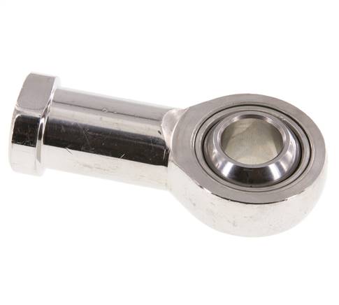 Bolvormig stangeind M20 x 1,5 vrouwelijk RVS 304 (1.4301)