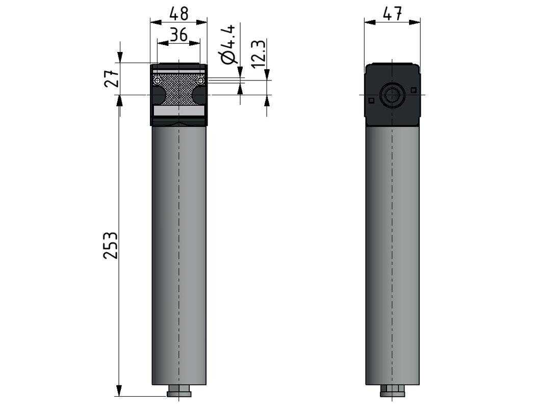Membraandroger 1/4'' 182l/min Mutifix
