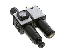 FRL 2-Delig G1/4'' 800l/min 0.5-8.0bar/7-116psi Semi-Auto Metalen Futura 0