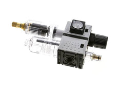 FRL 2-Delig G1/4'' 800l/min 0.5-8.0bar/7-116psi Auto Polycarbonaat Futura 0