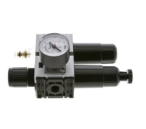 FRL G1/4'' 800l/min 0,5-10,0bar/7-145psi 40 mm Manometer Futura 0
