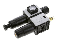 FRL 2-Delig G1/4'' 800l/min 0.5-8.0bar/7-116psi Semi-Auto Metalen Futura 0