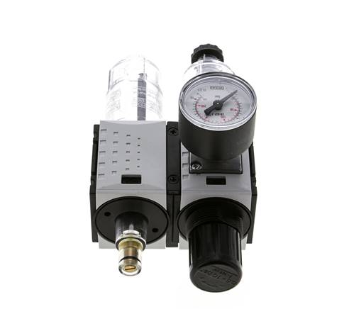 FRL G1/4'' 800l/min 0,5-10,0bar/7-145psi 40 mm Manometer Futura 0