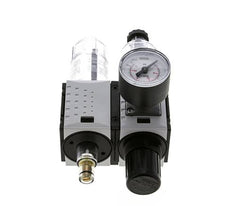 FRL G1/4'' 800l/min 0,5-10,0bar/7-145psi 40 mm Manometer Futura 0