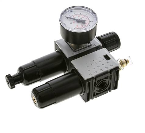 FRL G1/4'' 800l/min 0,5-8,0bar/7-116psi 40 mm Manometer Futura 0