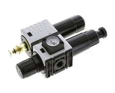 FRL 2-Delig G1/4'' 800l/min 0.5-8.0bar/7-116psi Semi-Auto Metalen Futura 0