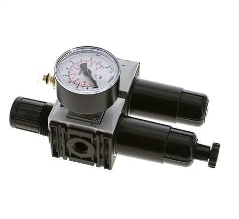 FRL G1/4'' 800l/min 0,5-8,0bar/7-116psi 40 mm Manometer Futura 0