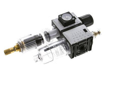 FRL 2-Delig G1/4'' 800l/min 0.5-8.0bar/7-116psi Auto Polycarbonaat Futura 0