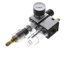 FRL G1/4'' 800l/min 0,5-10,0bar/7-145psi 40 mm Manometer Futura 0