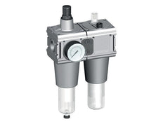 FRL 2-Delig G3/4'' 13500l/min 0.2-6.0bar/3-87psi Semi-Automatische Beschermkooi Polycarbonaat Multifix 5