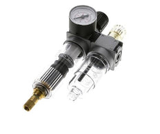 FRL 2-Delig G1/8'' 700l/min 0.5-10.0bar/7-145psi Auto 40 mm Manometer Polycarbonaat Multifix 0