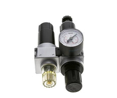 FRL 2-Delig G1/4'' 700l/min 0.5-10.0bar/7-145psi Semi-Auto 40 mm Manometer Metaal Multifix 0