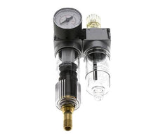 FRL 2-Delig G1/4'' 700l/min 0.5-10.0bar/7-145psi Auto 40 mm Manometer Polycarbonaat Multifix 0
