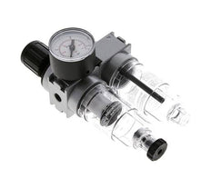FRL 2-Delig G1/8'' 700l/min 0.5-10.0bar/7-145psi Semi-Auto 40 mm Manometer Polycarbonaat Multifix 0