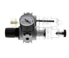 FRL 2-Delig G1/8'' 700l/min 0.1-3.0bar/1-44psi Semi-Auto 40 mm Manometer Polycarbonaat Multifix 0