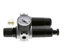 FRL 2-Delig G1/4'' 700l/min 0.5-10.0bar/7-145psi Semi-Auto 40 mm Manometer Metaal Multifix 0