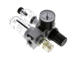 FRL 2-Delig G1/4'' 700l/min 0.5-10.0bar/7-145psi Semi-Auto 40 mm Manometer Polycarbonaat Multifix 0