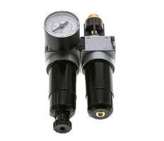 FRL 2-Delig G1/8'' 700l/min 0.5-10.0bar/7-145psi Semi-Auto 40 mm Manometer Metaal Multifix 0