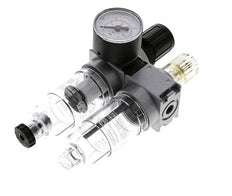 FRL 2-Delig G1/8'' 700l/min 0.5-10.0bar/7-145psi Semi-Auto 40 mm Manometer Polycarbonaat Multifix 0