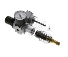 FRL 2-Delig G1/8'' 700l/min 0.5-10.0bar/7-145psi Auto 40 mm Manometer Polycarbonaat Multifix 0