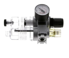 FRL 2-Delig G1/4'' 700l/min 0.2-6.0bar/3-87psi Semi-Auto 40 mm Manometer Polycarbonaat Multifix 0