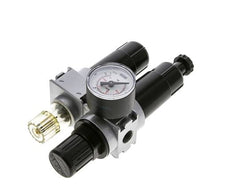 FRL 2-Delig G1/4'' 700l/min 0.5-10.0bar/7-145psi Semi-Auto 40 mm Manometer Metaal Multifix 0