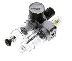 FRL 2-Delig G1/8'' 700l/min 0.2-6.0bar/3-87psi Semi-Auto 40 mm Manometer Polycarbonaat Multifix 0