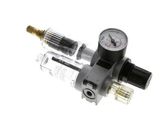 FRL 2-Delig G1/8'' 700l/min 0.5-10.0bar/7-145psi Auto 40 mm Manometer Polycarbonaat Multifix 0