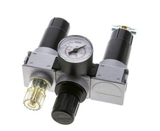 FRL 3-Delig G1/4'' 750l/min 0.5-10.0bar/7-145psi Semi-Auto 40 mm Manometer Metaal Multifix 0