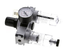FRL 3-Delig G1/8'' 750l/min 0.5-10.0bar/7-145psi Semi-Auto 40 mm Manometer Polycarbonaat Multifix 0