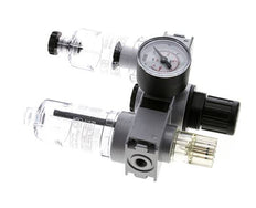 FRL 3-Delig G1/8'' 750l/min 0.5-10.0bar/7-145psi Semi-Auto 40 mm Manometer Polycarbonaat Multifix 0