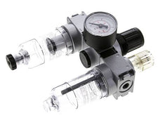 FRL 3-Delig G1/8'' 750l/min 0.5-10.0bar/7-145psi Semi-Auto 40 mm Manometer Polycarbonaat Multifix 0
