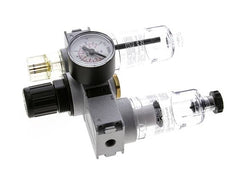 FRL 3-Delig G1/8'' 750l/min 0.2-6.0bar/3-87psi Semi-Auto 40 mm Manometer Polycarbonaat Multifix 0