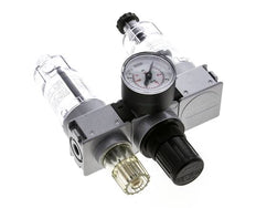 FRL 3-Delig G1/8'' 750l/min 0.5-10.0bar/7-145psi Semi-Auto 40 mm Manometer Polycarbonaat Multifix 0